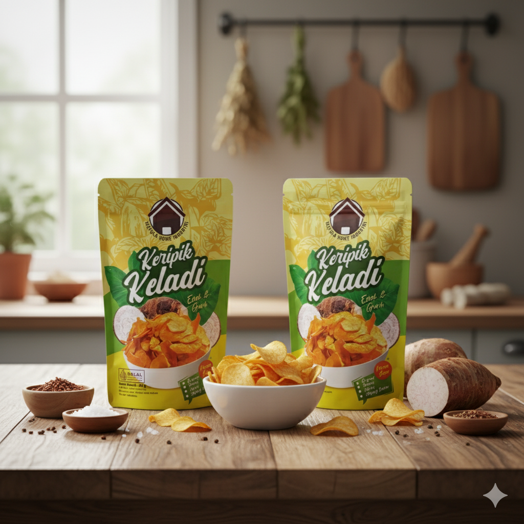Kripik Keladi Mafula Rasa Original 60gram